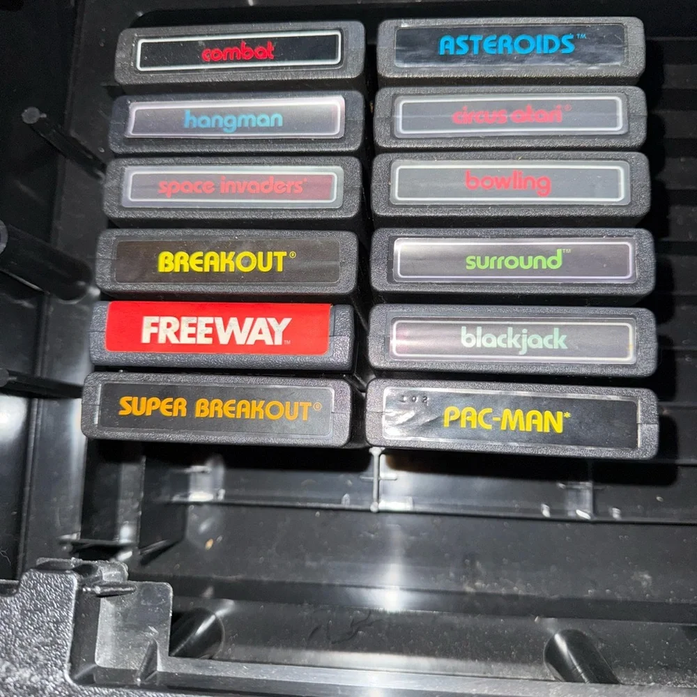 Classic Black and Brown Video Computer System